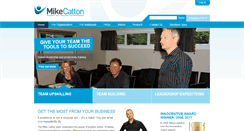 Desktop Screenshot of mikecatton.co.nz